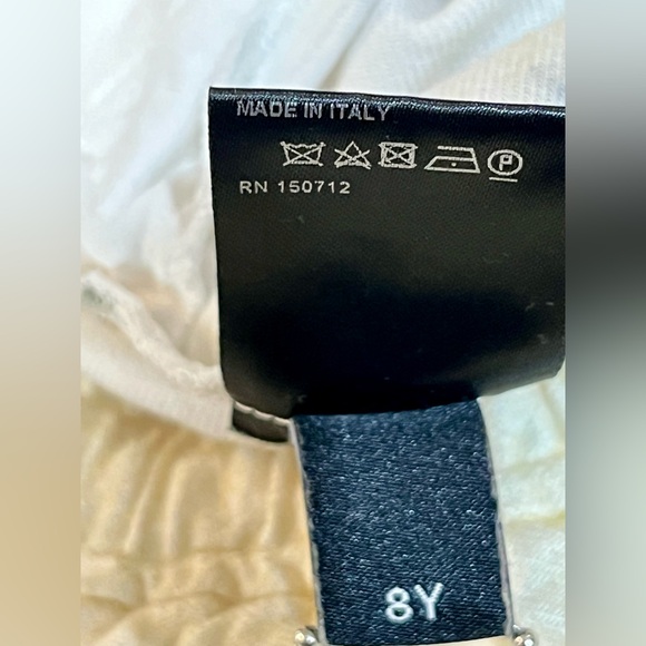 AMIRI Kids Blue Sunscape Shirt And Pants Sz 8y (read Description) - Picture 8 of 8